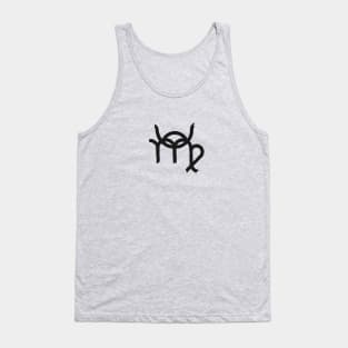 Taurus and Virgo Double Zodiac Horoscope Signs Tank Top